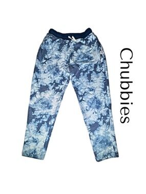 Chubbies The Far Outs Tie Dye Sweatpants Mens Size M Terrycloth Joggers GUC!